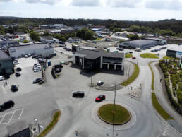 Dronebilde Bilgummilageret