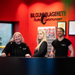 Bilgummilageret resepsjon